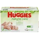 Huggies Wipes Natural Care Baby Wipes - 560 count