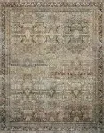 Loloi II Layla LAY-03 Olive Charcoal Rug - 2 ft x 5 ft