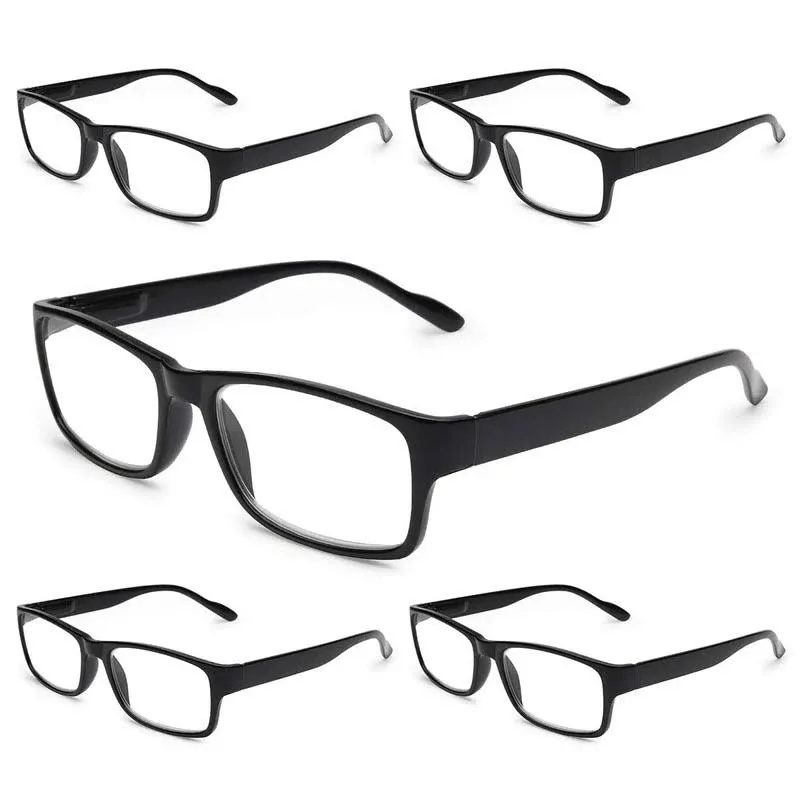 5 Pack de Gafas de Lectura para Hombre Mujer con Bloqueo de Luz Azul-Computado<wbr/>ra