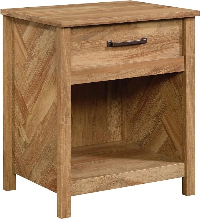 Sauder Cannery Bridge Nightstand - Sindoori Mango