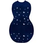 Happiest Baby Sleepea 5-Second Baby Swaddle, Navy Planets / Large