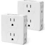 Unidapt Multi Plug 6 Outlet Extender Surge Protector