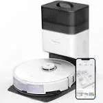 Roborock S8 Plus Robot Vacuum and Sonic Mop with Self-Empty Dock White