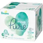 Pampers Aqua Pure Sensitive Baby Wipes